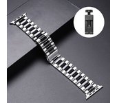 Stainless Steel Strap For Apple Watch Ultra 2 49mm 45mm 41mm 40mm 44mm Watch Strap Metal Bracelet For iWatch Series 9 8 7 6 5 4