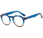 2023 New Men and Women The Blu-Ray Computer Goggles Round Retro Reading Eyeglass Blue Blocking Presbyopia Glasses