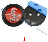 1PC 150mm car trunk emblem sticker high quality for Mustang 5.0 ROUSH SHELBY GT 500 Cobra LAGUNA SECA trunk personalized styling