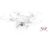 TRIBOTIKA Dron Blanco Radio Control 2.4G 4 Canales con Wifi, Cámara y Cargador USB
