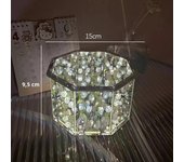 New DIY Tulip Mirror Cube Lamp Three-Dimensional Nightlight Material Package Handmade Craft Birthday Gifts Led Tulip Night Light