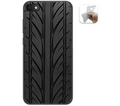 Tumundosmartphone Funda Gel Tpu para Alcatel 1V 2019 diseño Neumatico Dibujos
