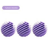 3PCS Reusable Magic Laundry Balls TPR Soft Anti-winding Clothes Cleaning Tools Household Washing Machine Clothes Dryer Balls
