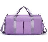 Bolsa deportiva para gimnasio con bolsillo para artículos mojados y compartimento para zapatos