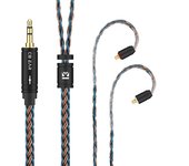KBEAR ST16 Plus 5N OCC Silver-Plated Wire 2m IEM Cable QDC Balanced Replaceable Cable Earbuds Earphone Connector For KZ ZS12 PRO