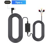 3A 3.5m Car Dash Cam DVR 12-24v Hardwire Cable Kit Step-Down Line Mini / Micro / Type-C USB Interface Charger Dashcam Camera