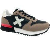 Xti - Mod. 142804-03 - Zapatilla Deportiva Retro Nylon Hombre - Estilo Retro | Certificación Vegana | Moda Ética