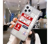 Retro Label Case For Iphone 11 Case Silicone Clear Cover Iphone 12 14 13 11 Pro Max X XR XS Max 12 13 Mini 7 8 14 6 6S Plus SE20
