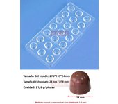 New Chocolate Mold Polycarbonate Candy Chocolate Bonbons Candy Bar Baker Confectionery Fondant Baking Pastry Tools