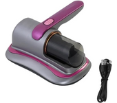 Sin Cable Portátil 100W Recargable Aspirador de Cama con Filtro UV y Luz