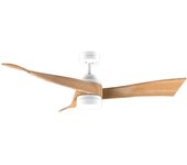 CECOTEC 08475 Ventilador de Techo Silencioso con Luz LED y Modo Invierno-Verano, 52"
