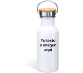 Kembilove Botella de Agua de Acero Inoxidable Personalizada con Foto y Texto