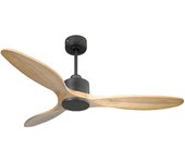 Ventilador de techo Reversible Termostato Wifi Motor DC Techos Inclinados Mando a Distancia Hypersilence Memoria