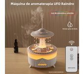 Rain Cloud Night Light humidifier with raining water drop sound and 7 color led light essential oil diffuser aromatherapy