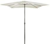 Sombrilla Aktive 300 x 275 x 300 cm Crema Ø 300 cm