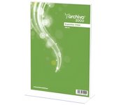 Archivo 2000 expositor sobremesa en forma de t din a4 vertical 90x210x305 mm cristal transparente