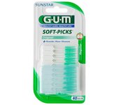 Gum Soft Picks Interdental Desechables, 40 Uds