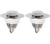 Tapones para Lavabo de Baño - Materiales Duraderos - Diseño Poroso - Canasta Desmontable - Fácil Instalación