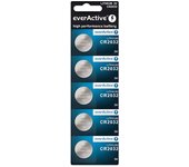 BATERIE GUZIKOWE everActive CR2032 LITOWE 5pcs Blister