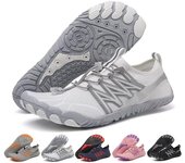 Zapatos de agua para hombre, calzado de senderismo, zapatos descalzos para mujer, puntera ancha, zapatos para caminar y antideslizantes, transpirables, atléticos para la playa al aire libre