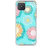 Funda Silicona Antigolpes para Oppo Reno 4Z 5G diseño Flores 05 Dibujos