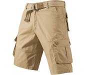 Cargo Knee Shorts Men Sports Casual Bermuda Shorts Plus Size Cotton Half Pants Golf Straight Running Gym Shorts Pants