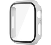 Glass+Cover For Apple Watch case 9 8 7 6 SE 5 3 Accessorie Screen Protector iWatch Series 45mm 41mm 44mm 40mm 42mm 38mm