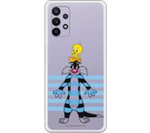 Funda original compatible con Samsung Galaxy A32 5G - Piolin y Sylvestre Celeste