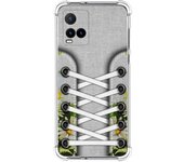 Funda Silicona Antigolpes para Vivo Y21 / Y21s / Y33s diseño Zapatillas 08 Dibujos