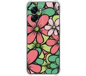 Tumundosmartphone Funda Silicona Antigolpes Realme Narzo 50 5G Flores 02