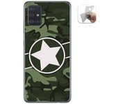 Tumundosmartphone Funda Gel Tpu Samsung Galaxy A51 5G Camuflaje 01