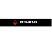 New Car Front and rear windshield shade decorative sticker For Renault RS DUSTER Megane 2 3 Clio 4 Captur Kadjar Car Accessories