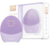 FOREO LUNA 3 plus piel sensible | Cepillo limpiador facial y lifting de microcorrientes | Cuidado facial ultrahigiénico | Define el contorno facial | Masajeador facial T-Sonic |  Conexión por app