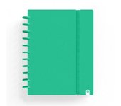 BLOC A4 CARCHIVO INGENIOX FOAM – 80 HOJAS – CUADRÍCULA 5x5 – TAPA FOAM VERDE – HOJAS EXTRAÍBLES