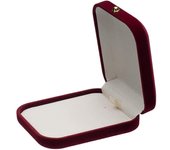 Joyero de franela, caja de regalo para pulseras, collares, joyero de mano, caja de almacenamiento de joyas para bodas, compromisos y aniversarios