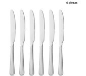 4/6/16/24pcs Stainless steel round handle cutlery knife fork spoon set suitable for family hotel restaurant party wedding dinner