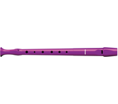 Flauta Hohner con funda plastico 9508  Morado