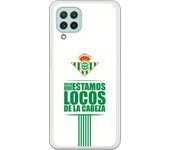 Funda original compatible con Samsung Galaxy A22 4G - Real Betis Balompié Estamos locos
