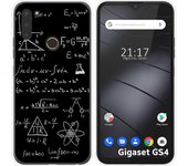 Funda Silicona para Gigaset GS4 diseño Formulas Dibujos