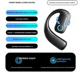Open Wireless Headset Bluetooth 5.4 180° Rotation Adjustable Left Right Ear Universal Earphone Mic Sport Business Music Ear-Hook