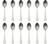 WAI 2 MARKET - Cucharas de Moka de Acero Inoxidable 18/0 con Punta Redonda y Acabado Pulido – Juego de 12, 24 o 72 Cucharas (10.5 cm x 2.3 cm) para Café, Té, Postres y Cócteles, Apto para Lavavajillas, Ideal para Restaurantes, Hoteles, Bares y Eventos