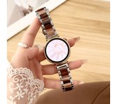 18mm 20mm 22mm Resin Strap for Huawei GT5 Pro 42mm GT5 41mm Stainless Steel Band for Samsung Galaxy Watch 7 6 5 40mm 44mm Women