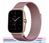 20mm/22mm Milanese band For Amazfit GTS/4/2/2e/3/GTS2 Mini/GTR 47mm/GTR2/4/3/Pro stratos Metal Watch Bracelet Amazfit bip strap