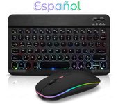Bluetooth Wireless Magic for iPad 9 Generation Air Pro Mini Keyboard Mouse 11/10/9inch Tablet Keyboard for xiaomi Samsung Huawei