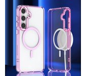 Transparent Shockproof Case for Samsung Galaxy S24 23 22 Ultra Plus FE A54 A34 A14 A25 A24 A13 A15 A05 S Lens Frame Clear Cover