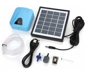 Aireador Solar Profesional para Estanque - Bomba de Oxígeno de Aire para Estanque - Bombeo Solar de 2 L/min