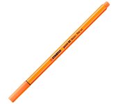 Stabilo point 88 rotulador naranja neón -10u-