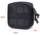 Utility  Molle EDC Pouch Mini Knife Compass Flashlight Card Holder Outdoor Hiking Camping Hunting Waist Belt Pack Bag