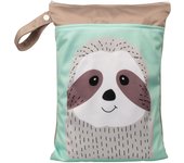 Babyshow 25x35cm Wet Dry Bag Digital Position Printed Waterproof Diaper Bag Double Zippers with Handle Mommy Bag