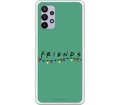 Funda original compatible con Samsung Galaxy A32 5G - Friends Logo Luces